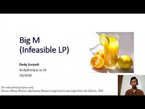 Week5.7 & 6.1 Big M (Identifying Infeasible LP)