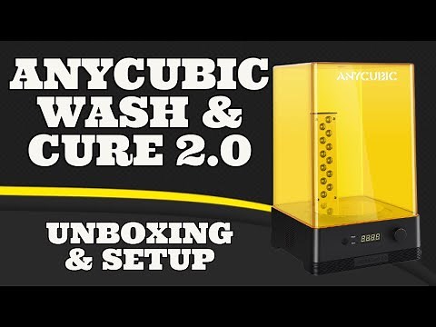 Anycubic Wash and Cure 2.0 Unboxing and Setup