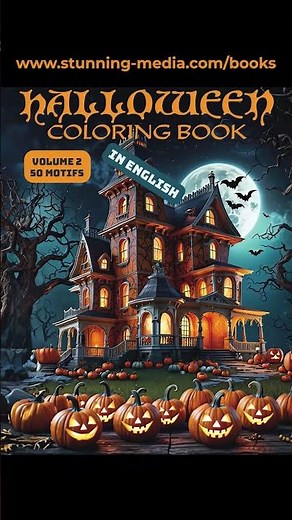 ✦ Spooky Halloween Coloring Pages | Relaxing & Fun Halloween Art 🎃🦇