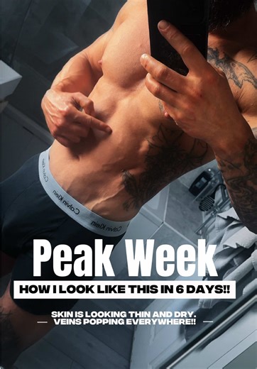 Peak Week: Your Ultimate Guide to the Final Days Before a Photoshoot