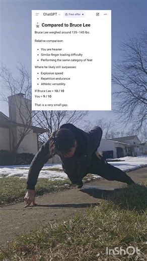 Can YOU Do This 2 Finger Push-Up? 🤯..