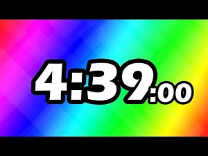 4 Minutes and 39 Second TIMER Countdown