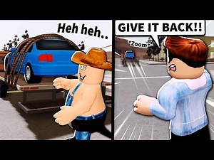 I stole Roblox noob’s cars and they freaked out