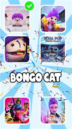 🎵⚡🔥 Song 'HOW IT'S DONE' Through Different Versions ~ Guess The Song! 💥😼 BONGO CAT 🎧👑 STITCH’S 💙