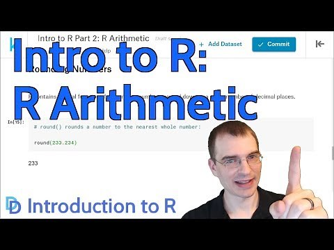 Introduction to R: R Arithmetic