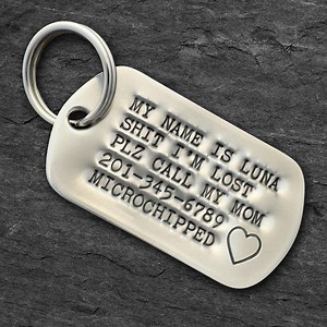 Custom Military Dog Tag for Your Dog - Etsy