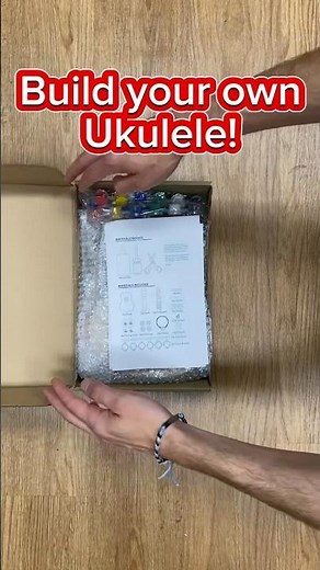 DIY build your own ukulele! #diy #diycrafts #diycraft #ukulele #buildyourown #diykit #giftideas