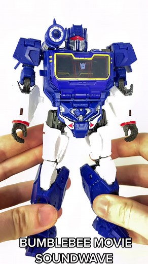 Transformers Bumblebee Movie Studio Deluxe Soundwave Figure