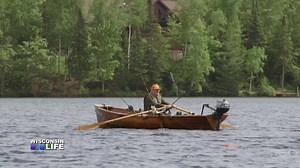 For Jim Olson, there's nothing more peaceful than rowing around Crab Lake in his 14-foot boat, trailing three fishing lines in the water behind him. Learn more about Jim's experience as a Muskie fisherman in this Wisconsin Life video story! | Wisconsin Life