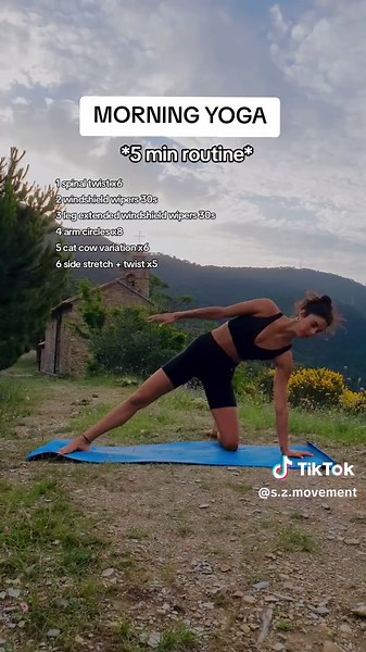 5-Minute Dynamic Morning Yoga Routine for Beginners