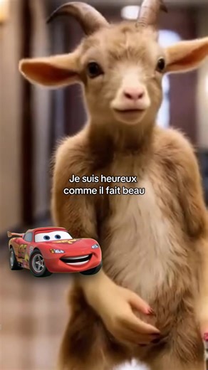 Madame la chèvre KA-CHOW ⚡️⚡️ (version plus courte) #lightningmcqueen