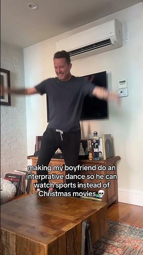 we're still watching the christmas movies #interpretivedance #husband