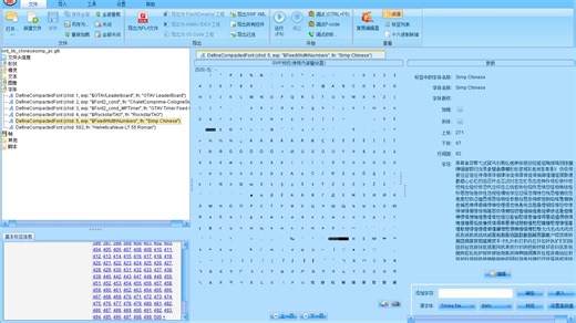 GTA字体包替换和制作，GFX文件编辑和修改 JPEXS FFDEC 反编译 Java