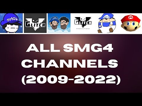 All SMG4 Channels - Sub Count History (2009-2022)