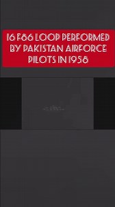 World Record formation of 16 F86s performing. loop in diamond formation