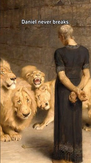 Daniel Before the Lions: Tension and Unshakable Faith