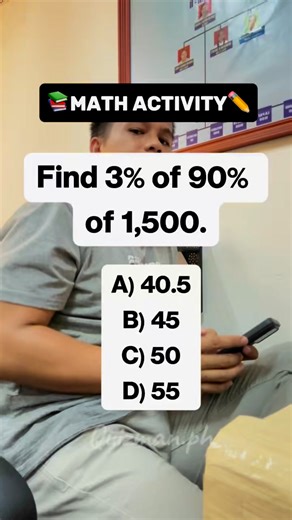 Math Activity 1053 #mathematics #mathchallenge #MathSkills #maths #civil service exam #civilservice | 𝚀𝚞𝚒𝚣𝚖𝚊𝚗.𝚙𝚑 𝟸.𝟶
