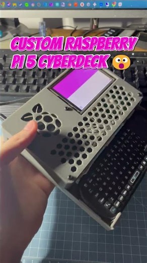 RASPBERRY PI 5 CYBERDECK #diy #3dprinting #arduino #arduinoproject #engineering #robot #robotics