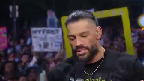 Roman Reigns on CM Punk #WrestleMania