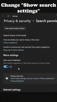 How to Enable Search Highlights in Windows 11