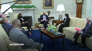 Biden calls for peace and calm after MN shooting