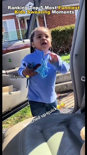 Ranking Top 5 Funniest Swearing Kids Moments Caught on Camera!