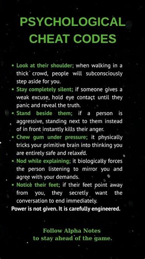 Psychological Cheat Codes To Control Any Situation