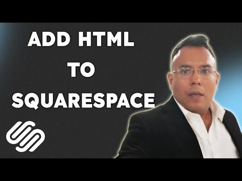 How to add html to Squarespace { 2025 edition }