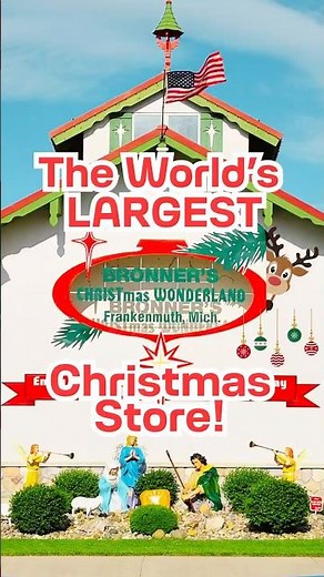 The World’s Largest Christmas Store Is in Michigan