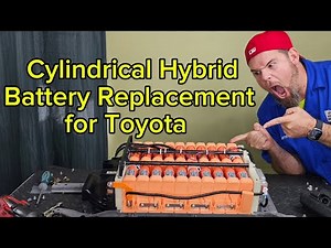 Installing the cylindrical hybrid battery for toyota