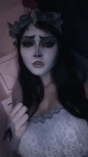 #corpsebridecosplay #corpsebride #halloween #halloweenmakeup #halloweencostume