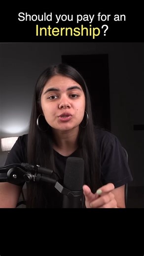 Shradha Khapra on Instagram: "Should I pay l for an Internship For College Students #shradhakhapra #python #java #coder #codinglife"
