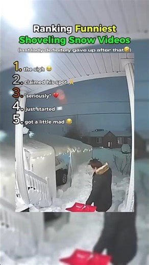 Snow Shovel Fails 😂❄️#shorts #viral