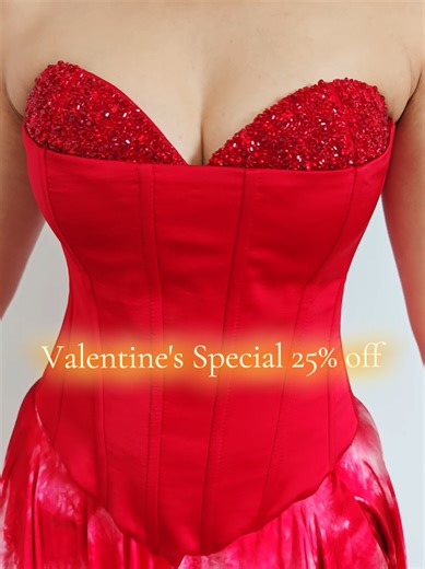 Fall in Love with Ruby Allure Corset - 25% OFF