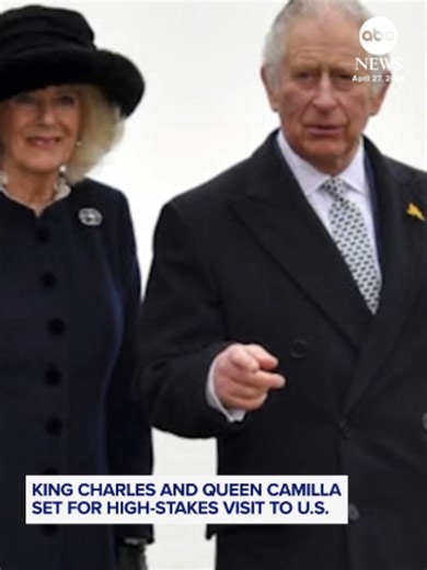 King Charles III and Queen Camilla are set for a high-stakes visit to the U.S., as the royal trip comes at a pivotal moment for U.S.-U.K. relations. ABC News’ Alisa Anderson breaks down what’s on the agenda and why the visit carries major diplomatic weight right now. #news #abcnews #kingcharles