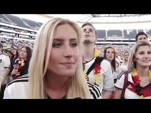 FIFAワールドカップ ドイツ人サポーター美人集