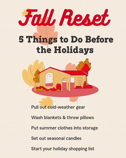 Fall isn’t just about pumpkin spice and sweaters — it’s also your chance to get ahead before the holidays. A little effort goes a long way! 🍂 | Gary L Cooper Insurance Agency Inc