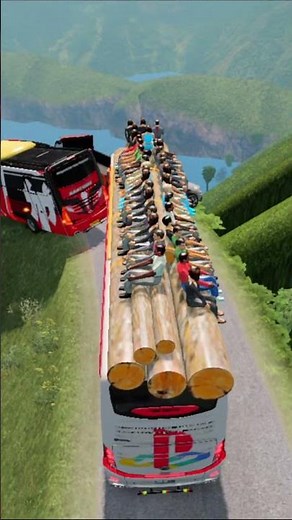 A Terrifying Bus Journey on Mountain Roads-Euro Truck Simulator 2