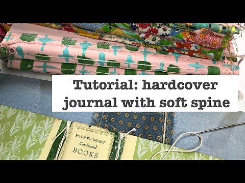 Tutorial: Hardcover journal with a soft spine