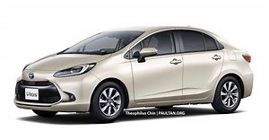 New Toyota Vios rendered based on Prius c, JDM Yaris – which one do you prefer, and which is more likely? - paultan.org