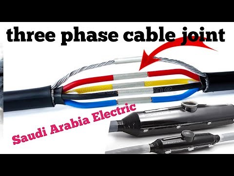 Three phase Cable Joint ‪@AkElectrical8‬