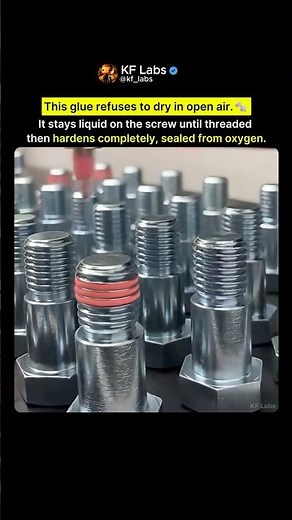 This Glue Only Hardens Without Air 🔩