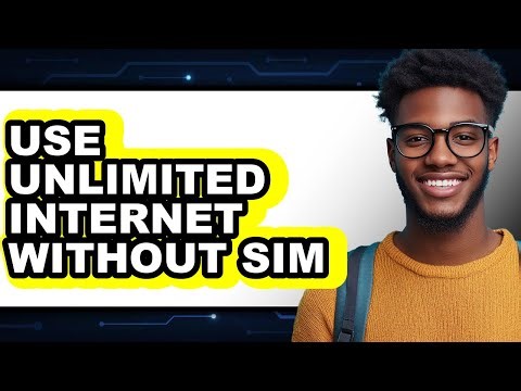 How to Use Unlimited Internet Without Sim (updated)