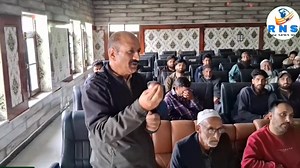 *ADC Sopore took meeting at Tehsildar HQ Watergam* In an effort to redress certain issues raised by inhabitants of village Ladoora and oversee the progress of widening of Bla / Kupwara National Highway ,Adl Deputy Commissioner Sopore Mr S A Raina ( JKAS) today on 18/04/2025 chaired a meeting at Tehsil HQ Watergam. The meeting was attended by Tehsildar Watergam,Beacon and N/H authorities, besides villagers of Ladoora and Shopkeepers of Watergam Main Market. Two main issues were discussed threadba