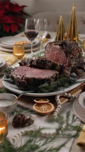 Anolon® Gourmet Cookware on Instagram: "This is the kind of roast that doesn’t rush. Crisped edges, tender center, and a finish that lingers with quiet elegance.✨ It’s that melt-in-your-mouth tenderness that will bring everyone to the table this holiday season.❤️ Comment "roast" for the full recipe!"