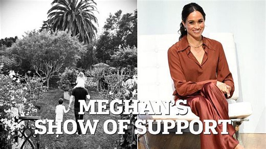 Meghan Markle shares rare photo of Harry with Archie and Lilibeth