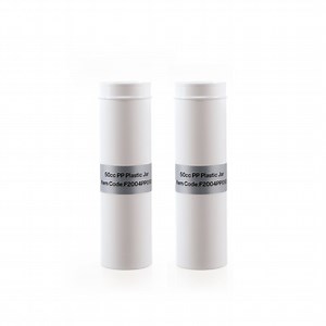 [Hot Item] Plastic Bottles 50cc White PP Pharmaceutical Bottle with Cap