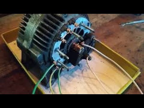 Convert car alternator into very powerful engine