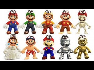 Super Mario Odyssey - All Costumes