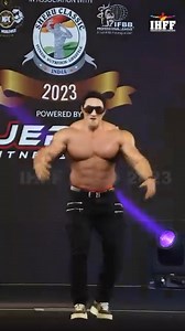 Chul Soon posing at IHFF 2023 #Throwback | Indian Bodybuilding